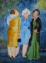 Marie-Christine MAUBERRET - 3 Pipelettes - STS Deco